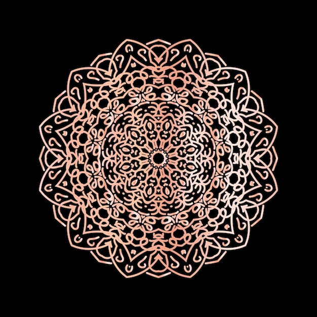 Mandala-blumen-kunst-logo-hintergrund-design