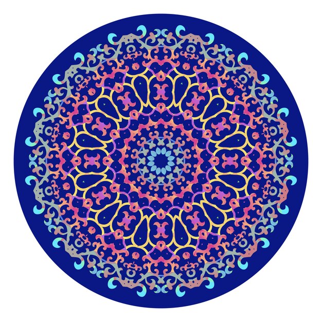 Vektor mandala-dekoratives abstraktes design