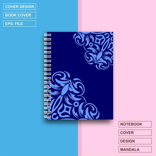 Mandala-design-cover-notizbuch