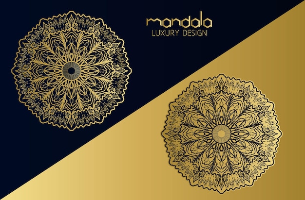 Mandala-design mandala-vorlage luxus-mandala-design