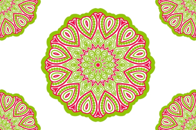 Mandala-design. vektor-ornamentalen mandala-muster-design.