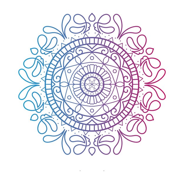 Vektor mandala-design