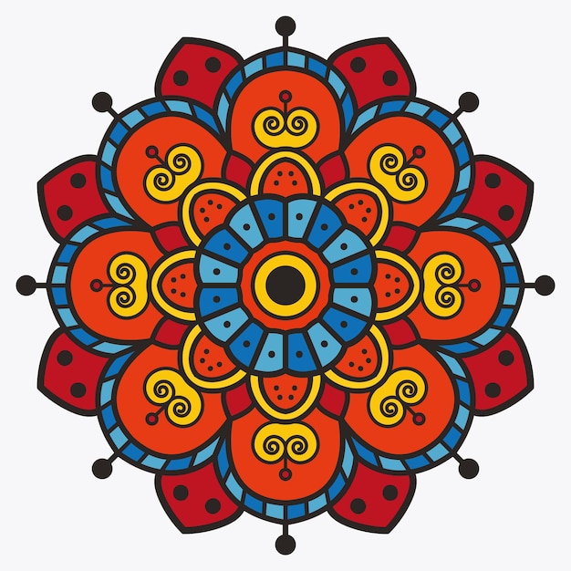 Vektor mandala-design