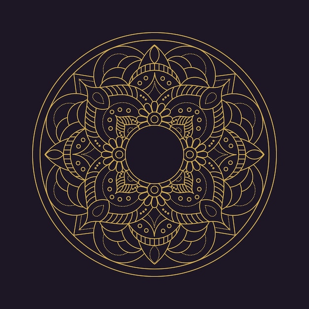 Mandala floral