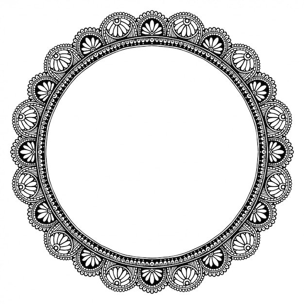 Mandala frame, orientalische therapie