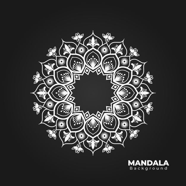 Mandala-hintergrund buntestes design