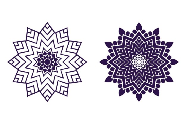 Mandala-Hintergrundillustration