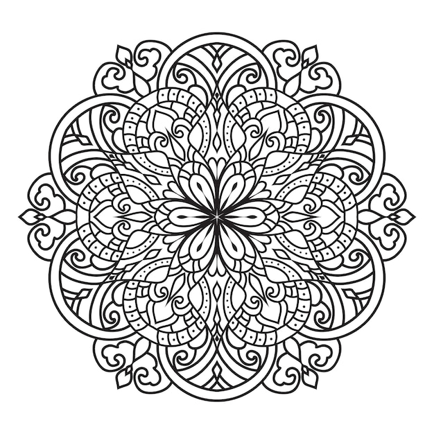 Mandala-illustration