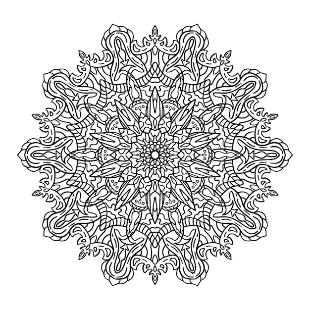 Mandala-kunst-vektor