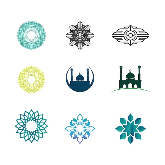 Mandala-logo-design-vektor-vorlage