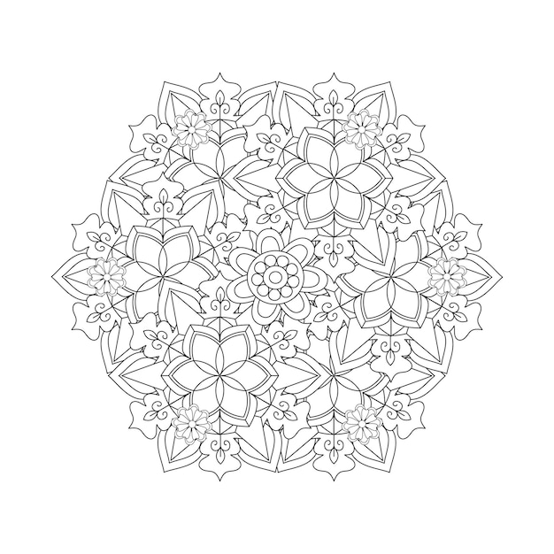 Mandala malvorlagen in hoher qualität kdp