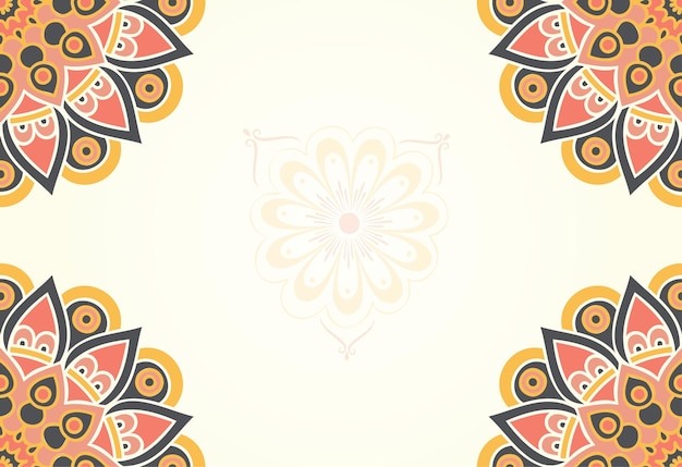 Mandala-motiv-hintergrund-design