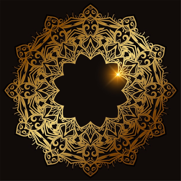 Mandala ornament oder blumenhintergrundentwurf.