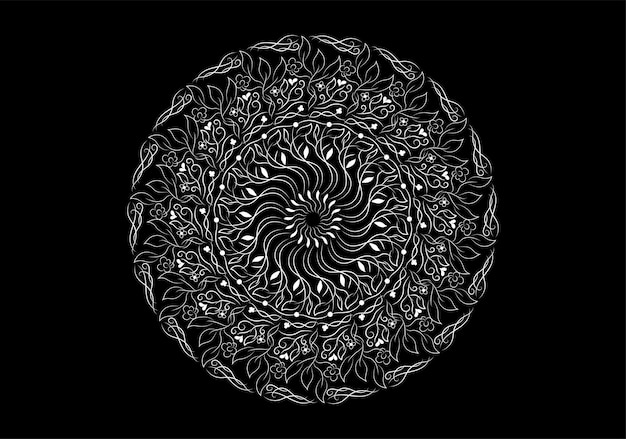 Vektor mandala-ornament-vektor