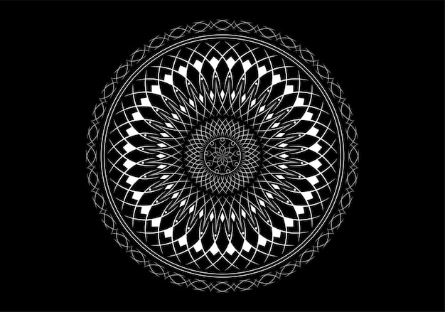 Vektor mandala-ornament-vektor