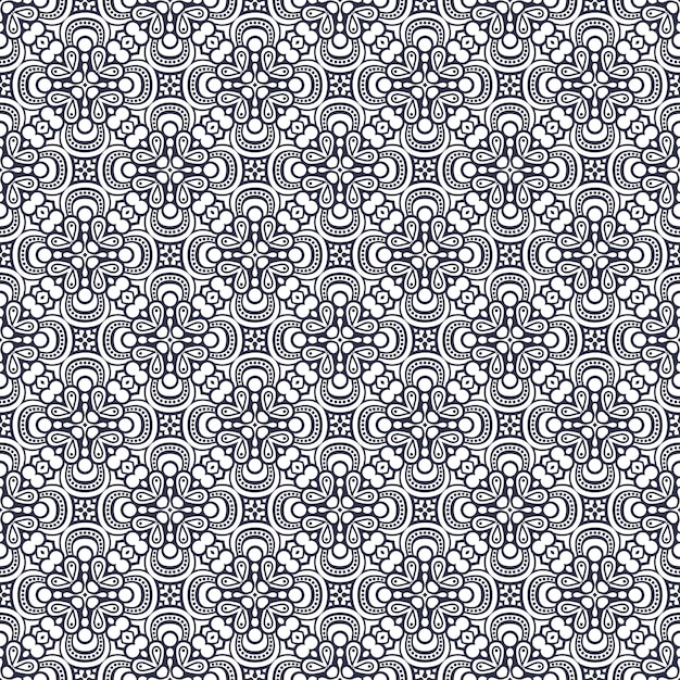 Mandala. Rundes Verzierungs-Muster. Vintage dekorative Elemente