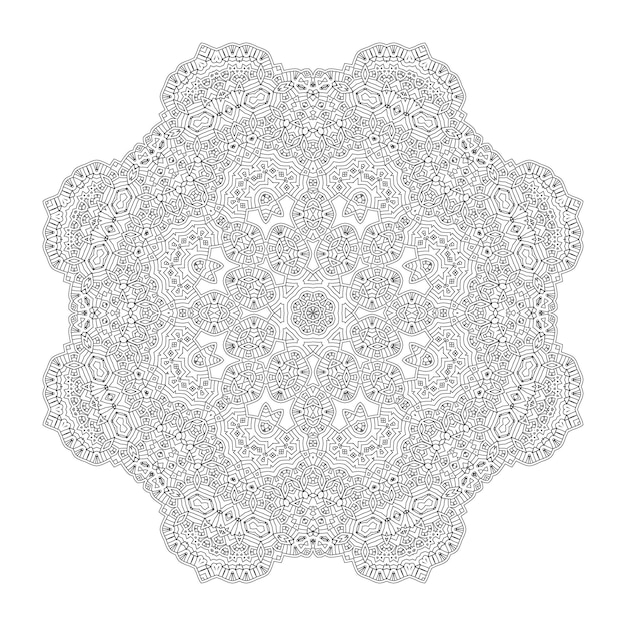 Mandala-vektor für schönes design