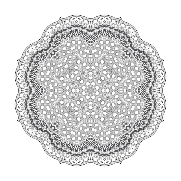 Mandala-vektor für schönes design