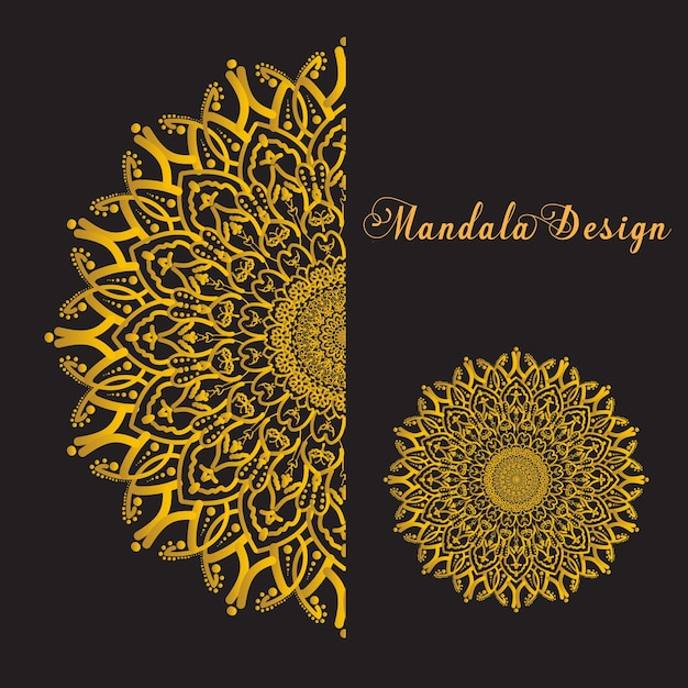 Mandala-vorlagen-design