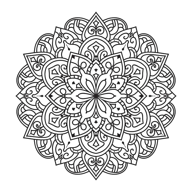 Mandala zum malen