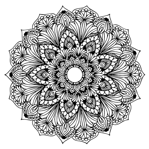 Mandalas malbuch