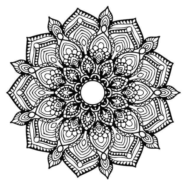 Mandalas malbuch