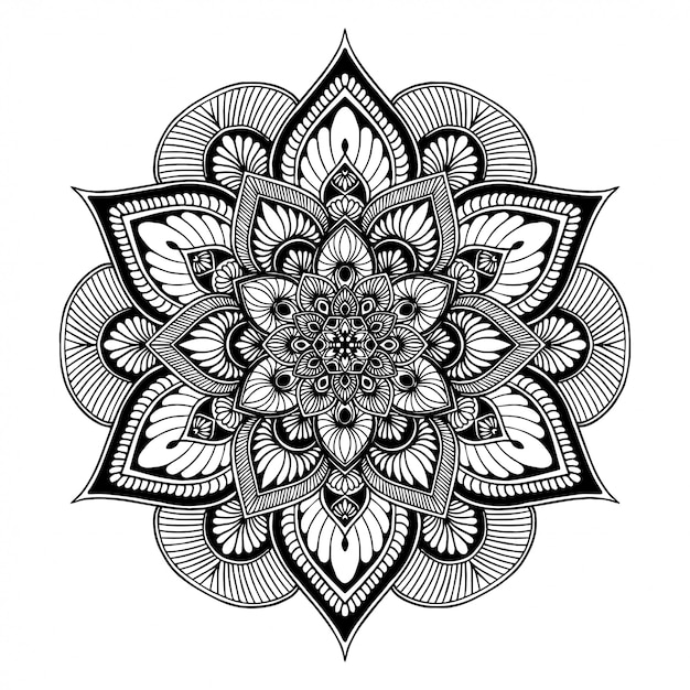 Mandalas Malbuch