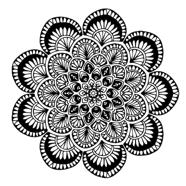 Mandalas malbuch