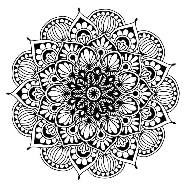 Mandalas Malbuch