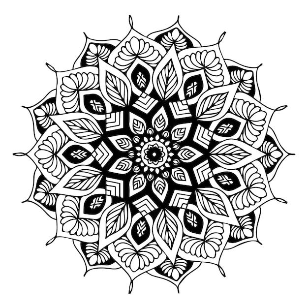 Mandalas malbuch