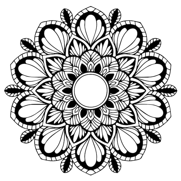 Mandalas malbuch