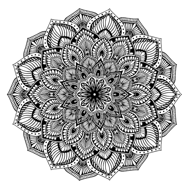 Mandalas malbuch