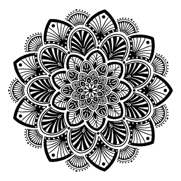 Mandalas malbuch