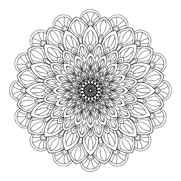 Mandalas malbuch