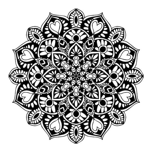 Mandalas malbuch