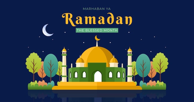 Marhaban ya ramadan der gesegnete monat