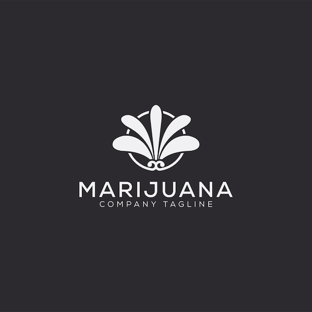 Marihuana cbd logo