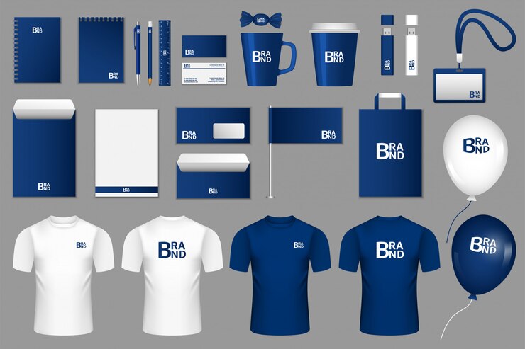 Vektor marken-modell-icon-set