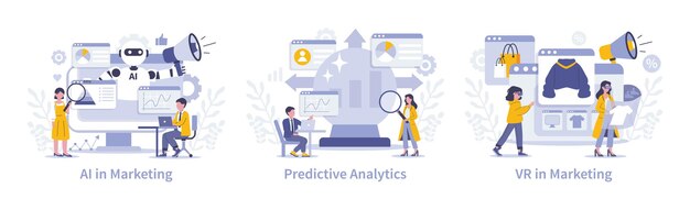 Marketinginnovation set ai integration prädiktive analyse und immersive vr erfahrungen fahren