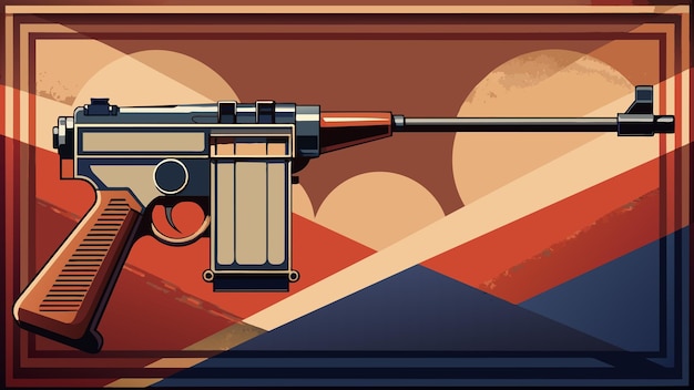 Vektor mauser gun vektorgrafik illustration eps quelldatei format verlustfreie skalierung ikonentwurf