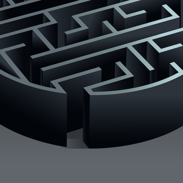 Maze 3d Kreis