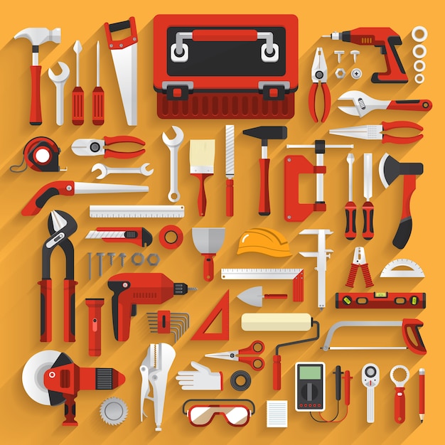 Mechanische Vektorillustrationen