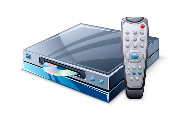 Media player und fernbedienung