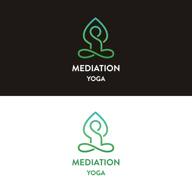 Meditations-yoga-logo-design