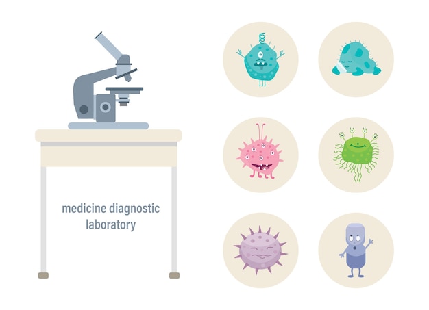 Medizindiagnostiklabor wissenschaftliche medizinische forschung zur behandlung von bakteriendiagnostik