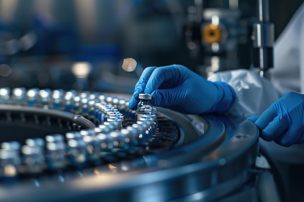 Mediziner und Chemiker im Labor, die eine Pipette oder einen Tropfer für Flüssigkeitsproben verwenden