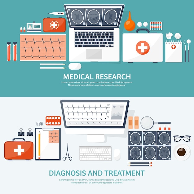 Vektor medizinischer hintergrund gesundheitsfürsorge erste-hilfe-forschung kardiologie medizinstudie chemie