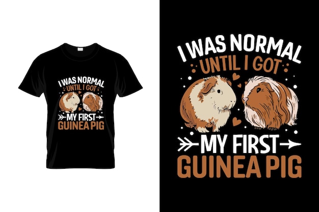 Meerschweinchen-t-shirt-design