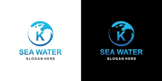 Meerwasser-logo-buchstabe k
