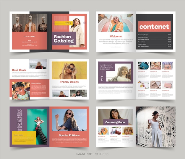 Mehrzweck-Produktkatalog Design Zeitschrift Design Minimalistische Produktbroschüre